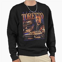 The Fast Dominic Toretto Racing Fan Art Pullover Sweatshirt