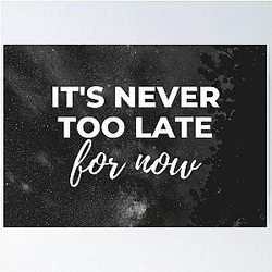 30 Rock - Never Too Late For Now Poster