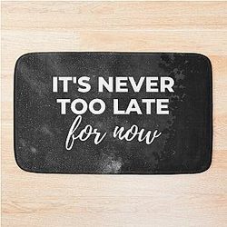 30 Rock - It's Never Too Late for Now Bath Mat