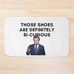 30 Rock - Jack Donaghy - Those shoes are definitely bisexual Bath Mat