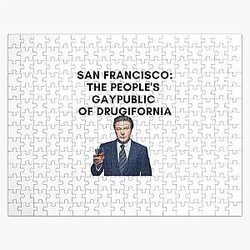 30 Rock - Jack Donaghy - San Francisco The People of California Jigsaw Puzzle