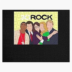 Mens and Womens 30 Rock Gift for Music Fan Jigsaw Puzzle