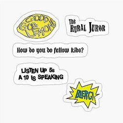 30 Rock Sticker Pack