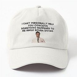30 Rock - Dr. Leo Spaceman - I Can't Help You Conceive Something Happened to Me While Scuba Diving, Dad Hat