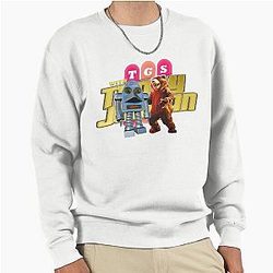 30 Rock Bear and Robot Pullover Sweatshirt