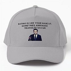 30 Rock - Jack Donaghy - Dating is like your haircut sometimes awkward things occur Baseball Cap