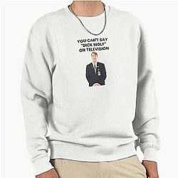30 Rock - Kenneth - You Can't Say "Dick Wolf" on Television Pullover Sweatshirt