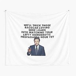 30 Rock - Jack Donaghy - We'll trick those racecar-loving wide loads into watching your lefty, homoerotic propaganda hour yet Tapestry
