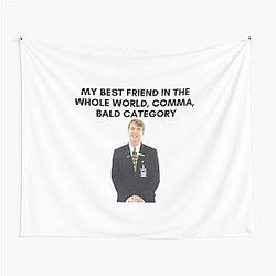 30 Rock Kenneth My best friend in the whole world bald category Tapestry