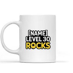 Bold Personality Character Mug Trait Authentic Self Identity Level 30 Rocks Milestone