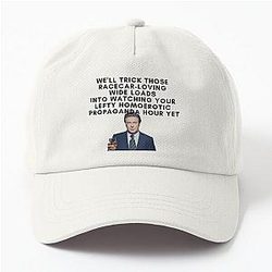30 Rock - Jack Donaghy - We'll trick those racecar loving wide loads into watching your lefty propaganda hour yet Dad Hat
