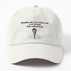 30 Rock - Dr. Leo Spaceman - Sounds like you could use a little R and R, rum and ritalin Dad Hat
