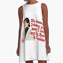 30 Rock - Big Beef Cheddar A-Line Dress