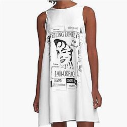 30 Rock (1-900-OK) A-Line Dress
