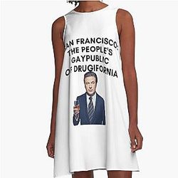 30 Rock - Jack Donaghy in San Francisco The People of Drugs in A-Line Dress of California