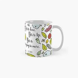 Liz Lemon Quote - 30 Rock Yes to Staying In More Classic Mug