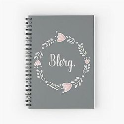 Liz Lemon 30 Rock Spiral Notebook