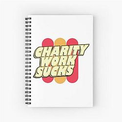 30 Rock - Charity Work Spiral Notebook
