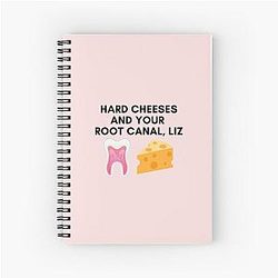 30 Rock - Hard Cheeses and Your Root Canal Liz Notebook