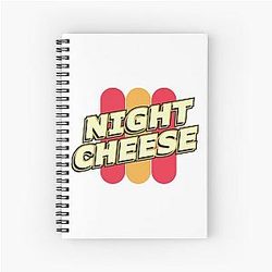 30 Rock - Liz Lemon Night Cheese Spiral Notebook