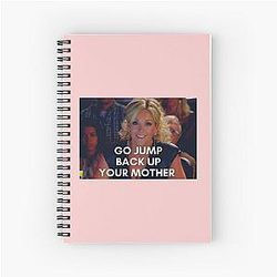 30 Rock - Go Jump Back Up Your Mother Spiral Notebook