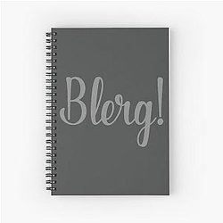 Liz Lemon 30 Rock Spiral Notebook