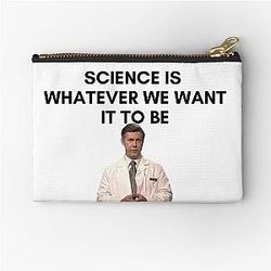 30 Rock - Dr. Leo Spaceman - Science is whatever we want it to be Zipper Pouch