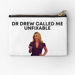 30 Rock - Jenna - Dr Drew Called Me Unfixable Zipper Pouch
