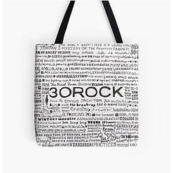 30 Rock All Over Print Tote Bag