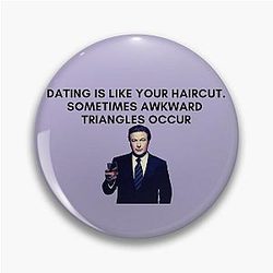 30 Rock - Jack Donaghy - Dating is like your haircut sometimes awkward experiences occur