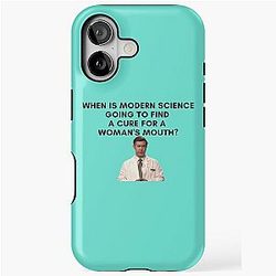 30 Rock - Dr. Leo Spaceman - When is modern science going to find a cure for the.Time Wife iPhone Tough Case