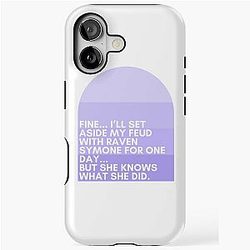 30 Rock Fine I'll Set Aside My Feud With Raven Symone for One Day But She Knows What She Did - Jenna Maroney iPhone Tough Case