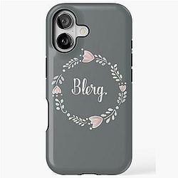Blerg - Liz Lemon 30 Rock iPhone Case