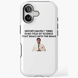 30 Rock - Dr. Leo Spaceman - Unfortunately There Is No Field of Science That Deals with the Brain iPhone Case