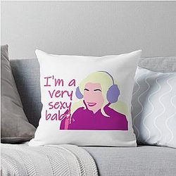 30 Rock - I'm a sexy baby Throw Pillow