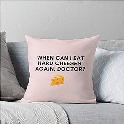 30 Rock - Liz - When Can I Eat Hard Cheeses Again, Doctor Throw Pillow