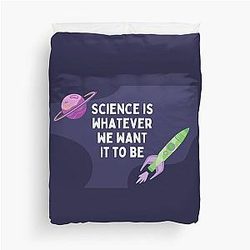 30 Rock - Dr. Leo Spaceman - Science is what we want it to be Duvet Cover