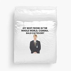 30 Rock - Kenneth - My Best Friend in the Whole World, Bald Category Duvet Cover