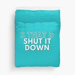 30 Rock - S that Spends everything Shut it down Duvet Cover