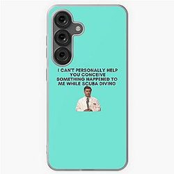 30 Rock - Dr Leo Spaceman - I can't help you conceive something happened while scuba diving - Samsung Galaxy Soft Case
