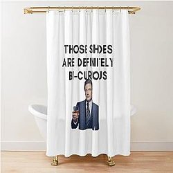 30 Rock - Jack Donaghy - Those shoes are definitely bi curious Shower Curtain