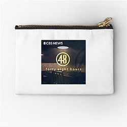 48 Hours Podcast features reporting 48 Hours Podcast Zipper Pouches
