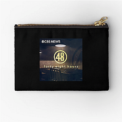 48 Hours Podcast features reporting 48 Hours Podcast Zipper Pouches