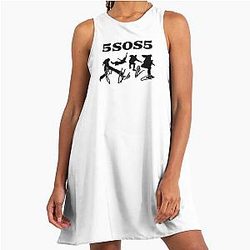 5sos Merch A-Line Dress