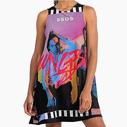 5 Seconds of Summer Youngblood A-Line Dress