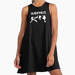 5sos Merch A-Line Dress