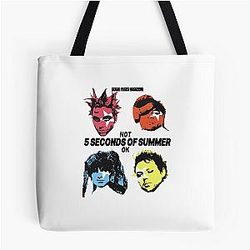 5 Seconds of Summer Pop Band Silhouette Art Tote Bag