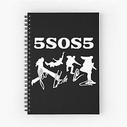 5sos Merchandise 5 Seconds of Summer Spiral Notebook