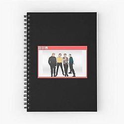 5 Seconds of Summer Spiral Notebook