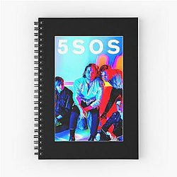 5 Seconds of Summer - 5SOS Band Photo Spiral Notebook